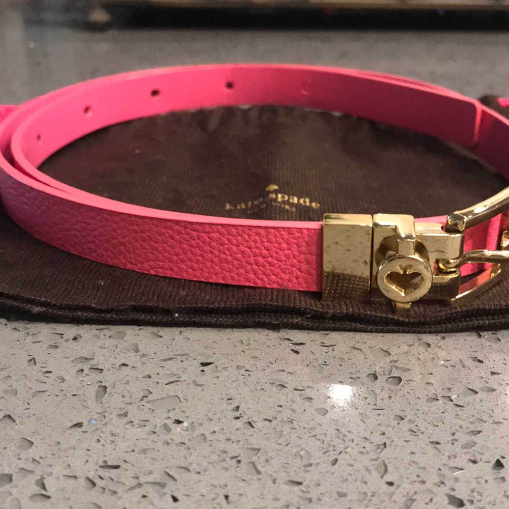 Kate Spade ♠️ pink reversible belt